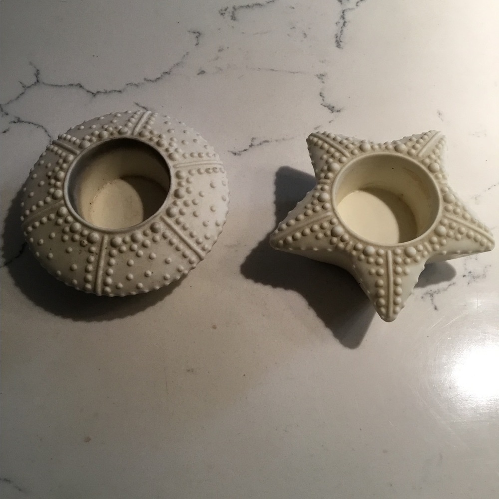Partylite set of 2 tea light candle holders.